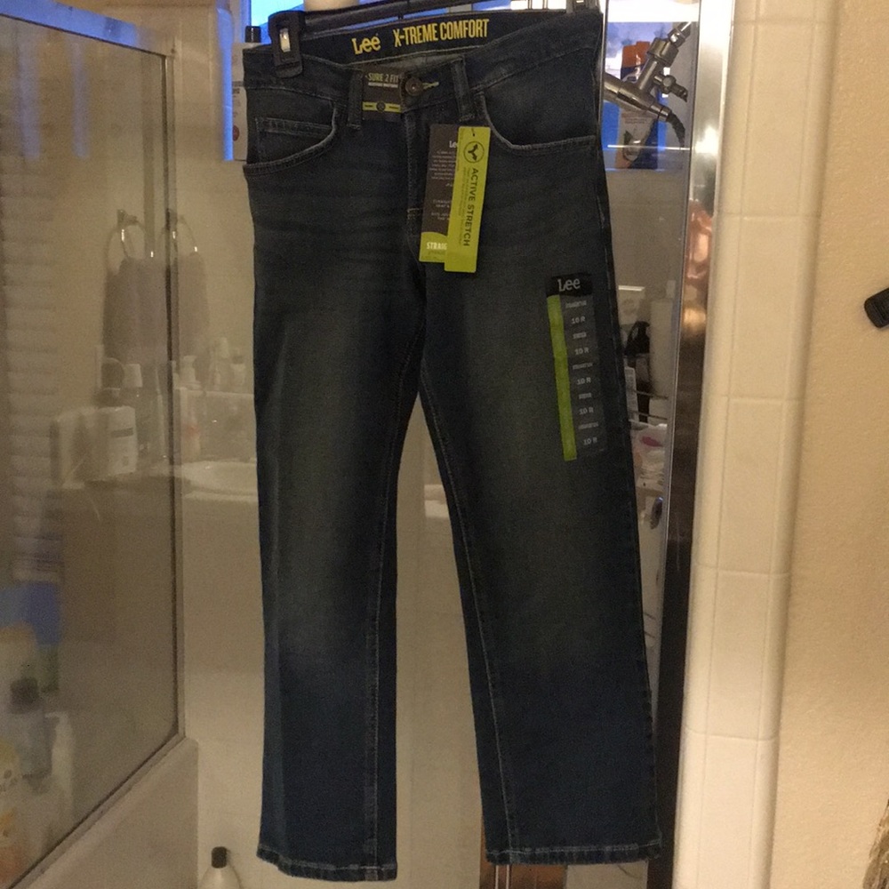 Lee Boys Jeans size 10 R straight leg